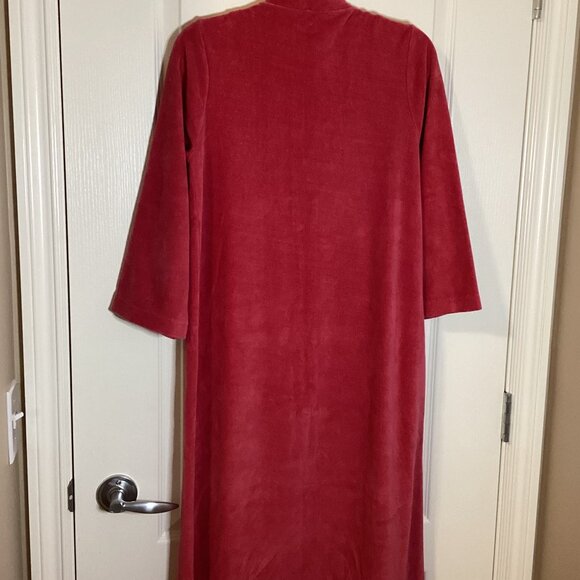 Vintage Tricot Majestic Women's Housecoat Bathrobe Size SP Pink Robe Luxury - Picture 5 of 9